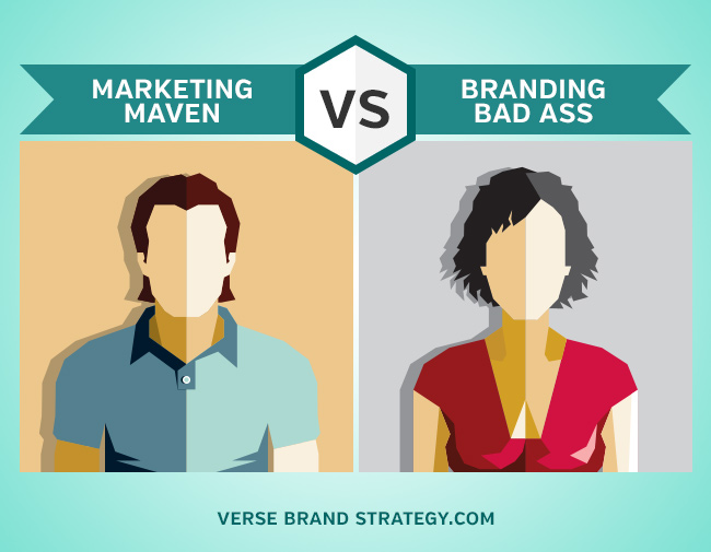 Marketing Maven Versus Branding Bad Ass