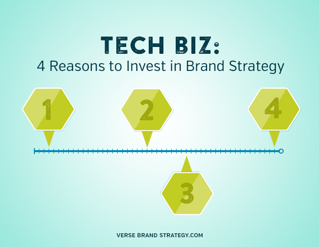 Tech Biz: 4 Reasons to Invest in Brand Strategy
